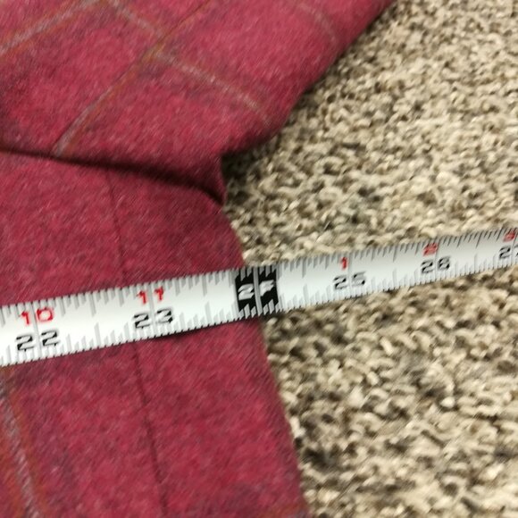 Brooks Brothers Burgundy Plaid Blazer - Picture 8 of 11